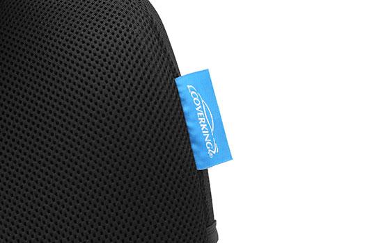 spacer mesh custom seat covers tag