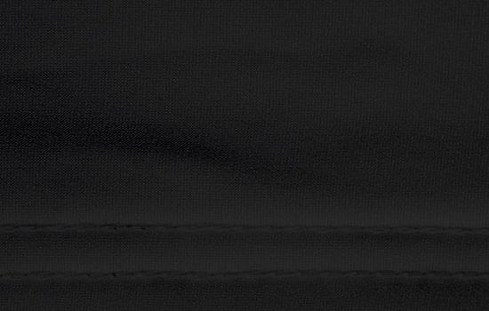 satin stretch black stitching cover
