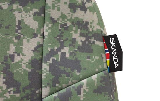 digital camo custom seat covers tag